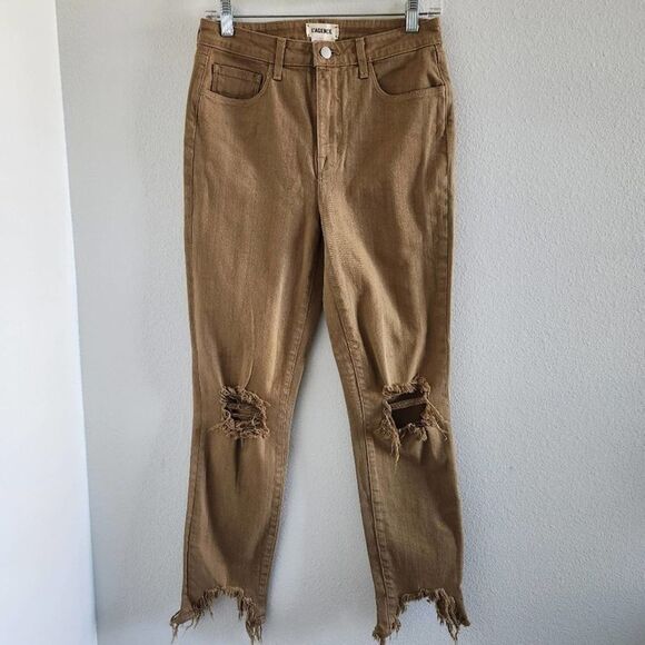 𝅺L'AGENCE High Line High Rise Skinny Destroyed Size 27 - Picture 7 of 7